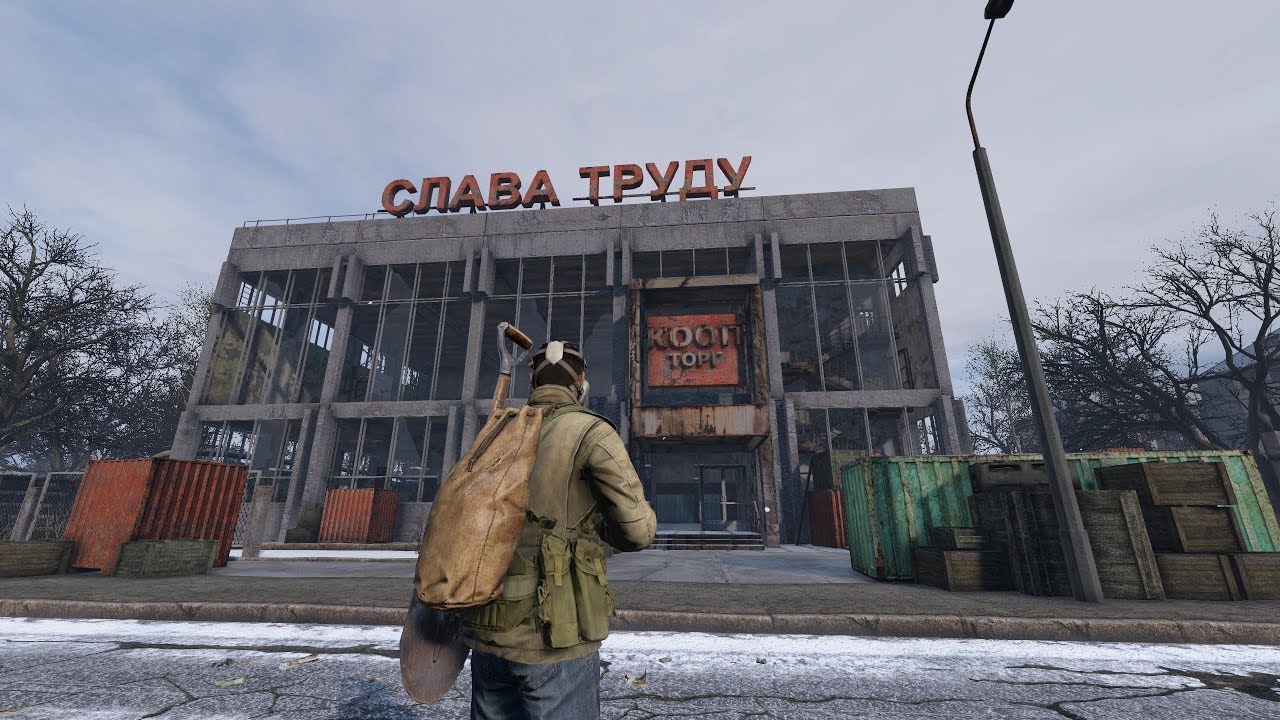 S.T.A.L.K.E.R.: Area of Decay 0.6 (DayZ) - Осмотр зимней карты - YouTube