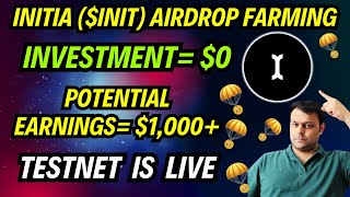 Initia ($INIT) Airdrop Farming Tutorial | Init Testnet is Live