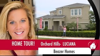 Orchard Hills Carolina Oak Home Theater for TV;s up to 42; New Homes Winter Garden Florida Luciana Model by Beazer at Orchard Hills