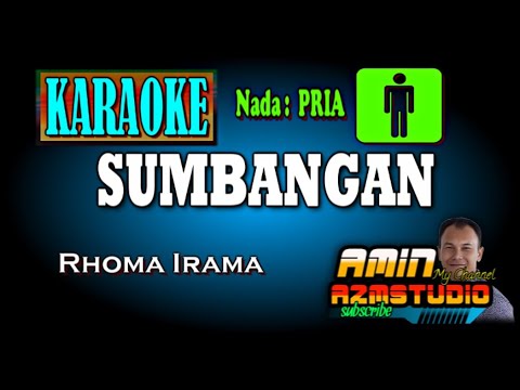 SUMBANGAN || Rhoma Irama || KARAOKE Nada PRIA