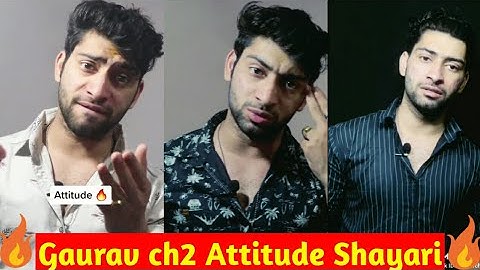 Gaurav ch2 Attitude Shayari ||Gaurav ch2 Shayari ||Attitude Shayari
