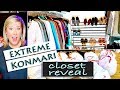 Konmari Closet Declutter Reveal! | Before & After