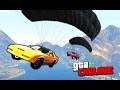 ПОЛЕТ С ЧИЛИАДА ДО ЛОС-САНТОСА НА МАШИНЕ С ПАРАШЮТОМ ЗА 6.000.000$ В GTA 5 ONLINE