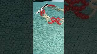 ribbon bow bracelet #bracelet #diykeychain #diykeychain #blackpink