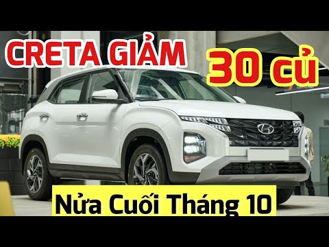 Video Cuối Tháng 10, Hyundai Creta Giảm Tới 30 Triệu So Với... - youtube