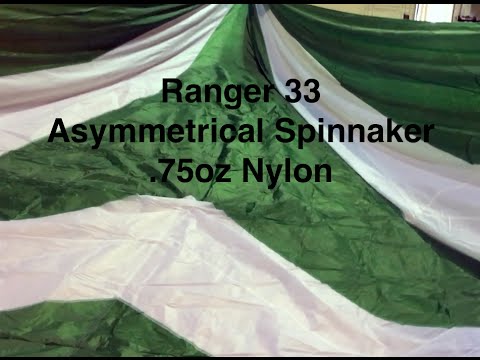 Ranger 33 - Asymmetrical Spinnaker - .75oz High Tenacity Nylon
