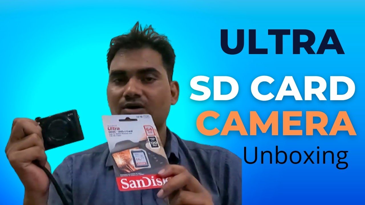 SanDisk Ultra microSD UHS-I Card 64GB, 120MB/s R Unboxing | DSLR CAMERA ...