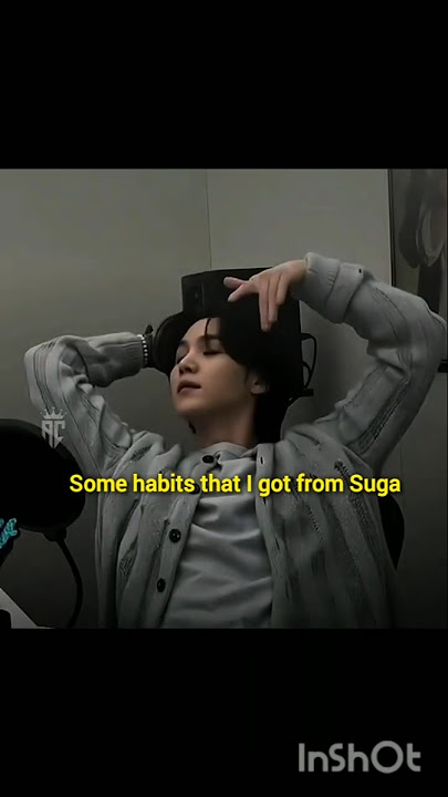Habits I got from Suga...🔥🌚#shortsviral #bts #btsarmy #suga #yoongi #hobiedits #fypシ゚viral #kpop