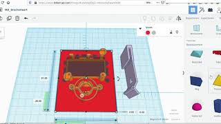 micro:bit Broche Tinkercad