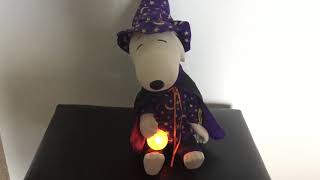 Gemmy - Halloween Peanuts - Wizard Snoopy - Linus And Lucy