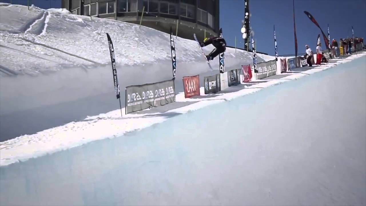 Air to fakie in a Half Pipe with Dan Wakeham The Best Snowboarding