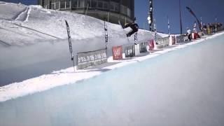 Air to fakie in a Half Pipe with Dan Wakeham | The Best Snowboarding Tricks