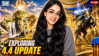 EXPLORING BGMI NEW 4.4 UPDATE😍ANNY IS LIVE😎#bgmilive #shorts #shortfeed #girlgamer #pubgm #viralfeed