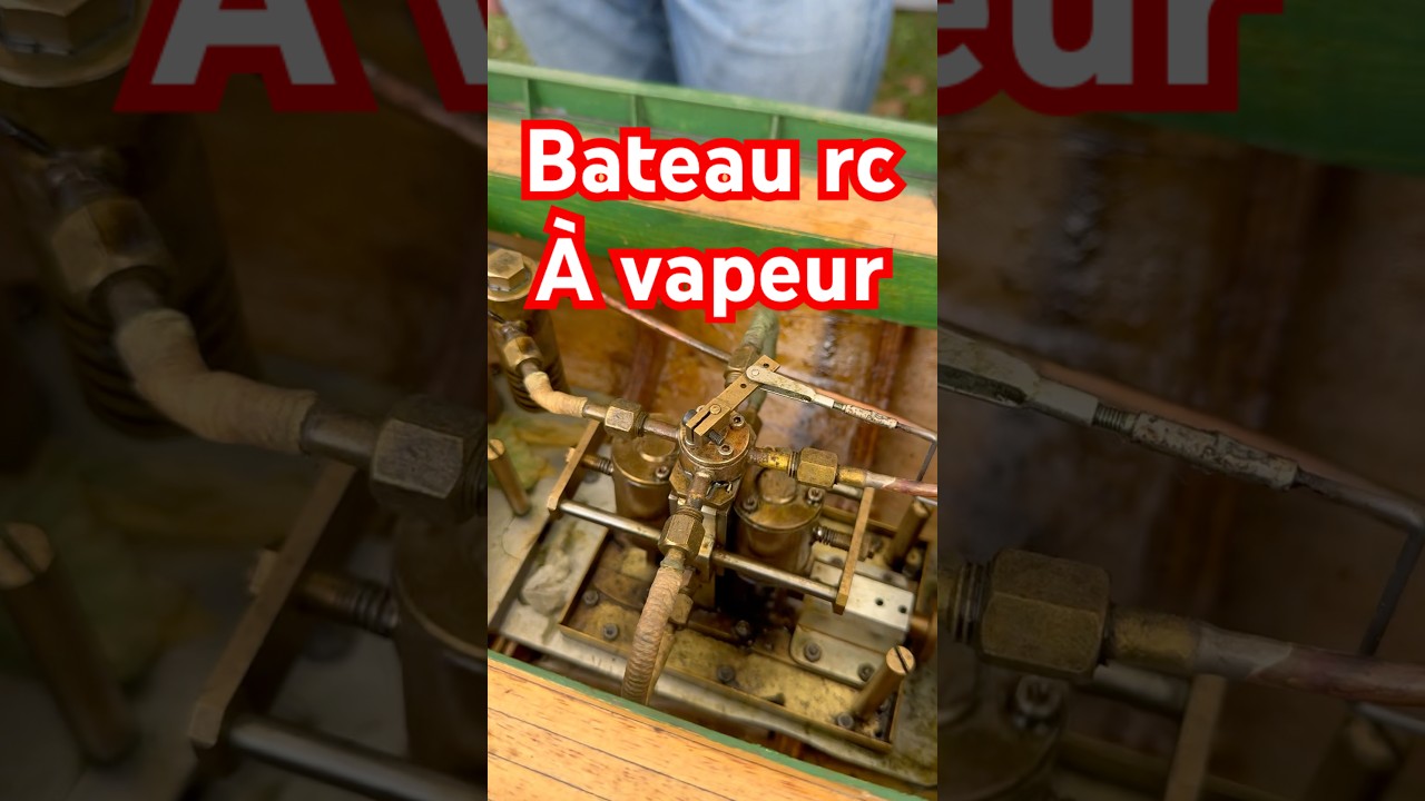 Bateau rc à vapeur 