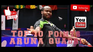 TOP 10 POINTS-ARUNA QUADRI