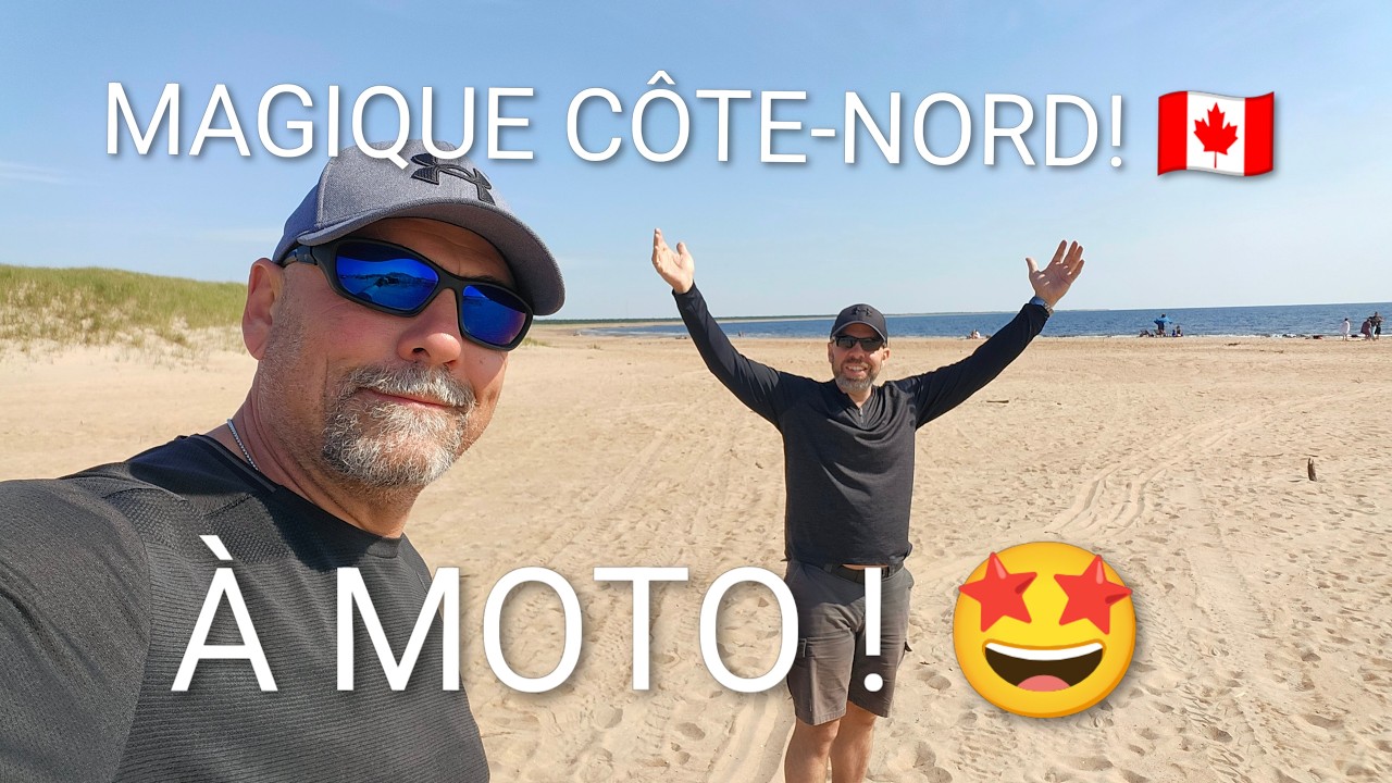 La magnifique Côte-Nord! Voyage moto vers Kegaska, Québec