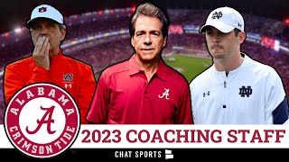 Alabama Football Coaching Staff For 2023 Under Nick Saban - Breaking Down The Changes \& Hires