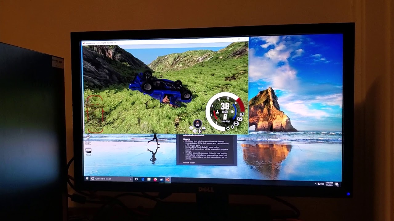 Playing BeamNG on an Intel i3 2120 and Radeon HD 7870 - YouTube