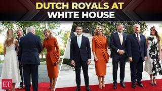 Trump, Melania Receive Dutch King Willem-Alexander And His Wife For Dinner At White House