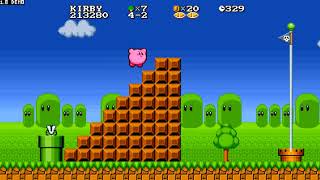 SMB1 Remake Kirby Gameplay! (Sonic Boll)