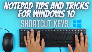 Notepad Keyboard Shortcut Keys || Tips And Tricks || Notpad Tips || UBT Services || 2020 Dev Index