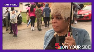 Raw video: Family remembers mom, 4-year-old daughter killed by neighbor in Belleville car crash