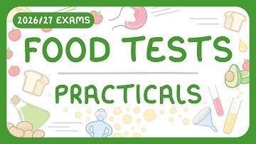 GCSE Biology - Food Tests Practicals (2026/27 exams)