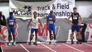 SWU M 60m finals Indoor Nationals 2016 at IWU