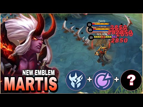 Martis Best Build And Emblem - 100% Immune - Build Top 1 Global Martis ~ MLBB @AFKAGAIN