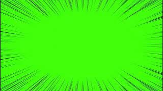 Speed Lines Green Screen|| Green Screen Tutorial