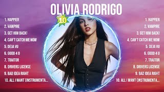 Olivia Rodrigo Greatest Hits 2024Collection - Top 10 Hits Playlist Of All Time