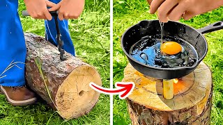 Clever Camping Hacks And Outdoor Cooking Ideas