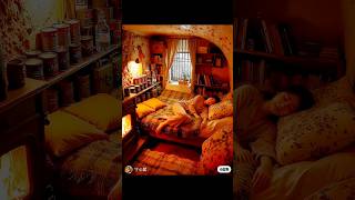 Peaceful Cave Room 🌿 | Warm & Relaxing Aesthetic Bedroom 2025 #shorts #aesthetic #relaxing #home