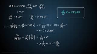 Higher order partial derivatives - Problem 2 | Partial differentiation | Calculus