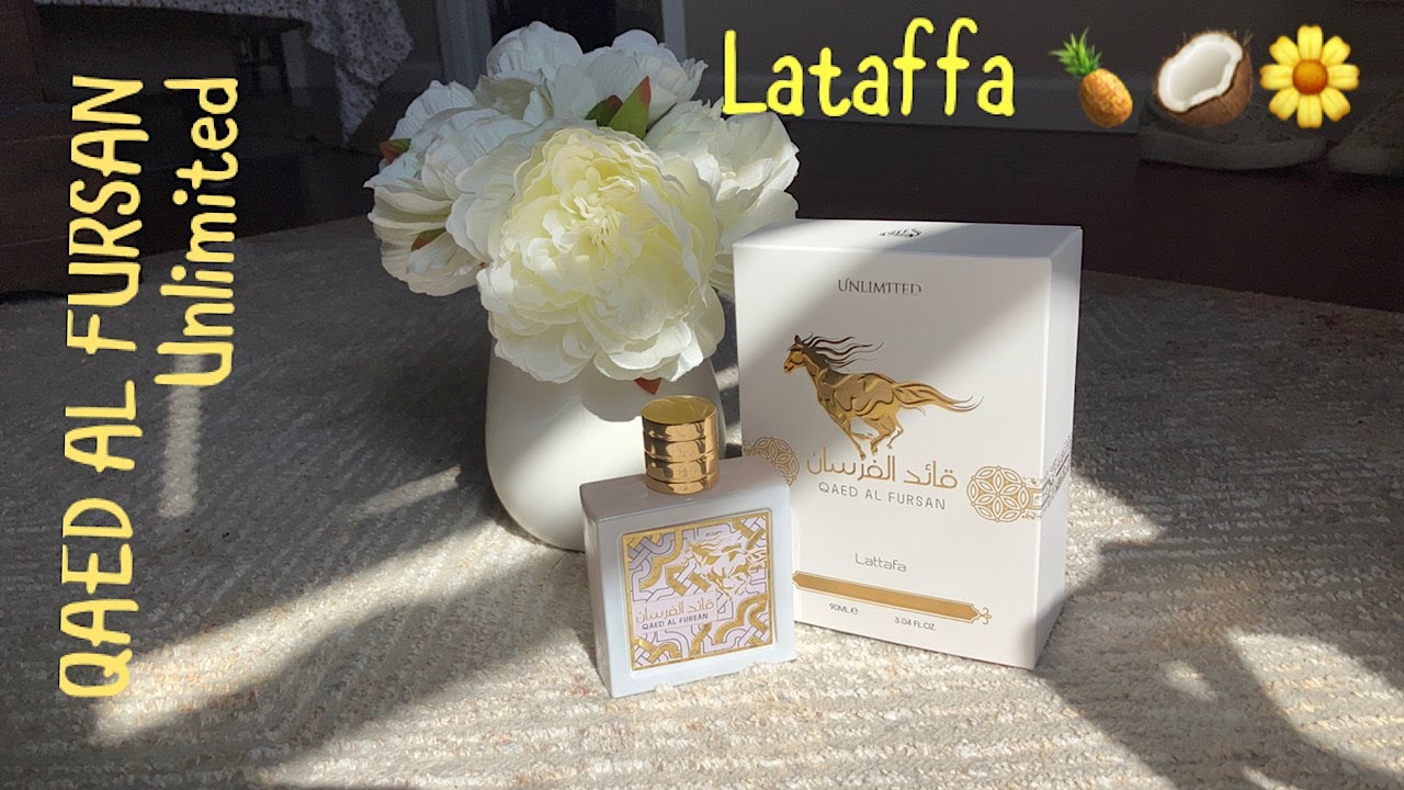 PERFUME ARABE QAED AL FURSAN UNLIMITED  🍍 🥥 DESCUBRELO CON MIGO 🌻