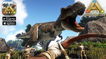 ARK: Ultimate Mobile Edition (Snapdragon 870) Max Graphics Gameplay walkthrough (Android/iOS)