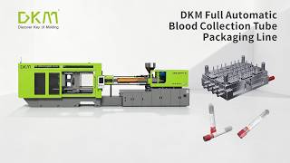 DKM Full Automatic Blood Collection Tube Packaging Line | High-Speed Vacuum Tube Packing Equipment