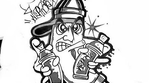 New graffiti character  By WIZARD (this is my second channel )