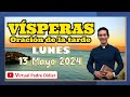 Vísperas de hoy Lunes 13 Mayo 2024. Oración de la tarde. Padre Didier