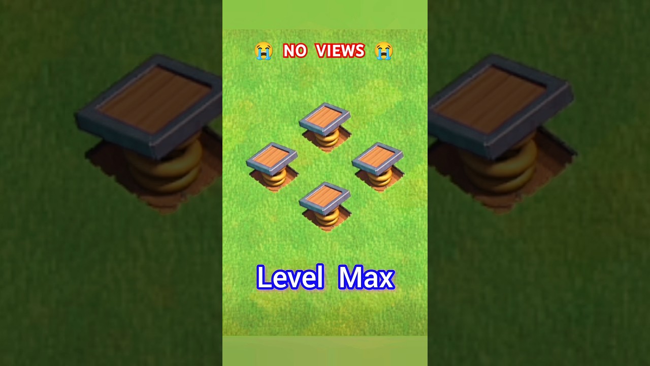 || Spring Trap Lvl 1 To Lvl Max Evolution 🧬 || CLASH OF CLANS || 