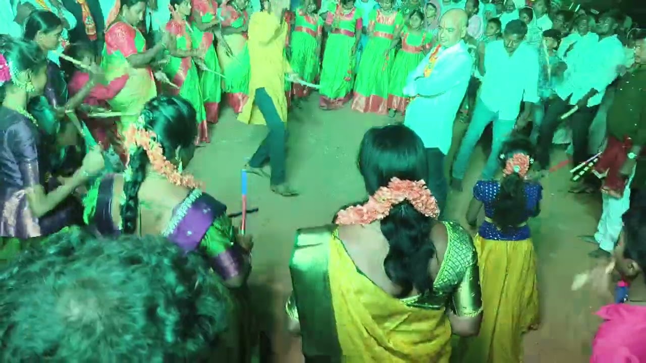 శ్రీ మణికంఠ కోలాటం బృందం మహాశివరాత్రి నాడు జరిగిన ప్రోగ్రాం మల్లంకొండ గురు సుబ్బరాయుడు,6300396835