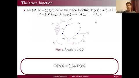 Pierrick Bousseau, "The flow tree formula for DT invariants of quivers with potentials" (1/2)