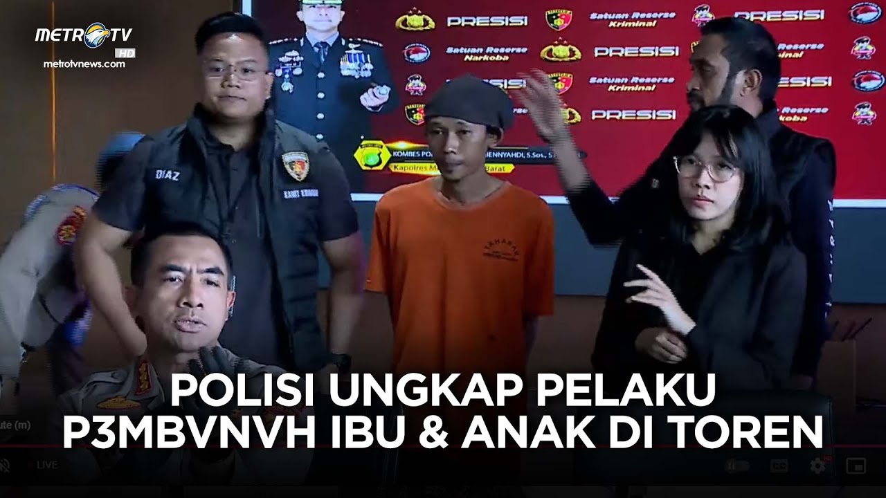BREAKING NEWS - KONPERS POLISI KASUS P3MBVNVH4N IBU & ANAK DI DALAM TOREN