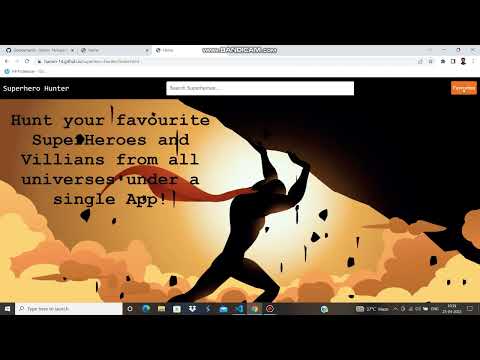 Superhero Hunter Project Based On HTML,CSS, Vanilla JS