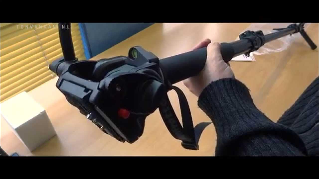 Unboxing Manfrotto 561BHDV1 monopod plus Fluid Head YouTube