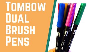 Tombow Dual  Brush Pens 108 Set | Swatch and Review News