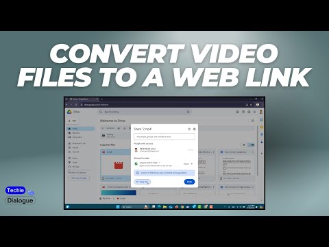 How to Convert Video Files to a Web Link