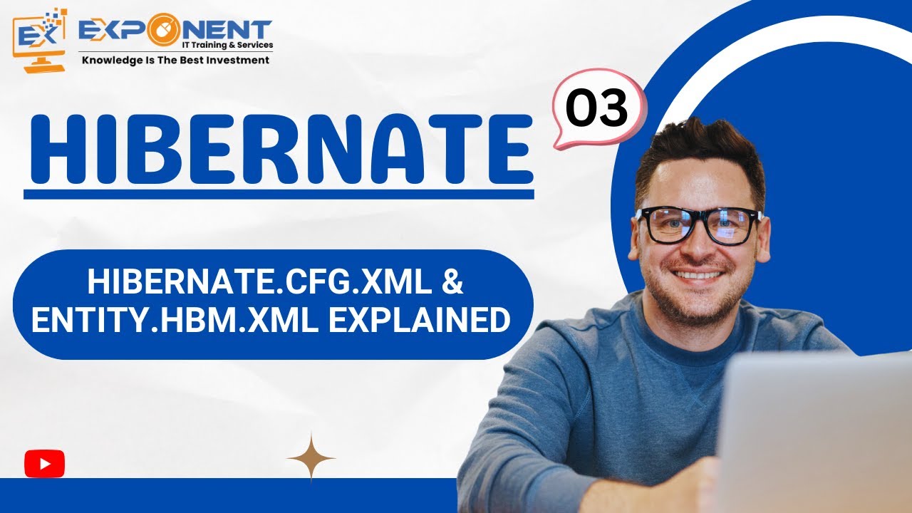 Hibernate Tutorial #03 | Hibernate.cfg.xml & Entity.hbm.xml Explained | XML Mapping in Hibernate