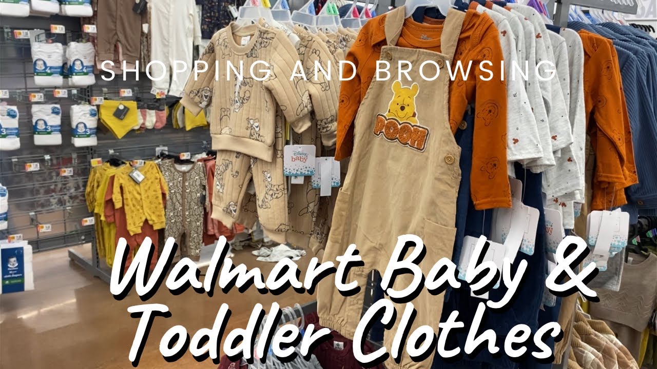 WALMART BABY & TODDLER CLOTHES SHOP WITH ME * WALMART SHOP WITH ME