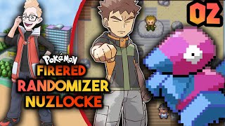 CAN I GET SOMETHING CATCHABLE?!  Pokemon Fire Red Randomizer Nuzlocke: Episode 2